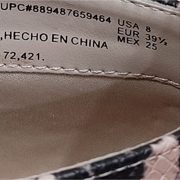 Snake print wedge sneaker - Picture 5 of 5